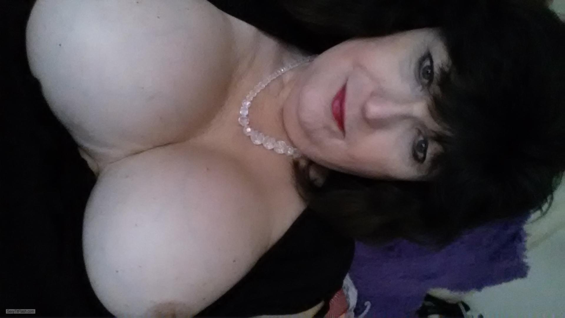 My Big Tits Topless Selfie by Sammi